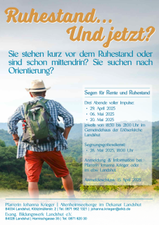 Segen für Rente und Ruhenstand