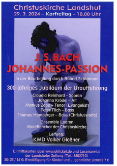 Plakat Johannespassion