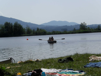 Boot See Berg