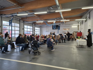 Gottesdienst an einem verrückten Ort