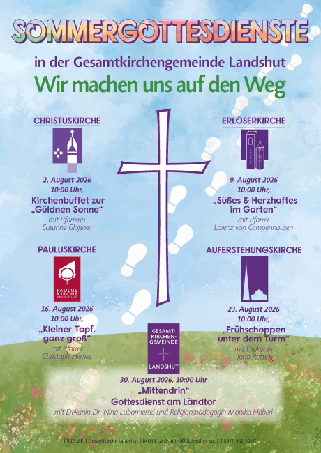 Sommergottesdienste GKG Landshut