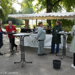 Cafe Seelenanker auf dem Friedhof